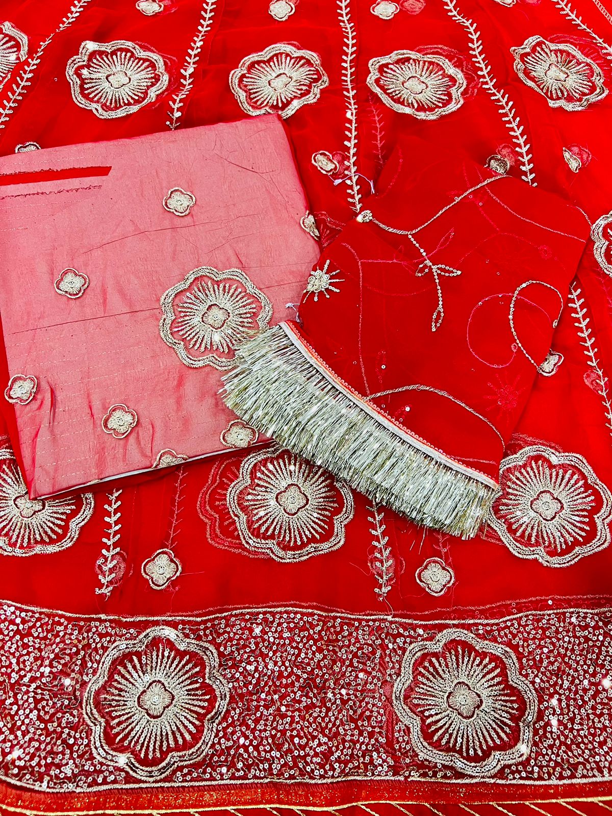 Tari Work Rajputi Poshak – Karni Fashions By Ratan Chouhan